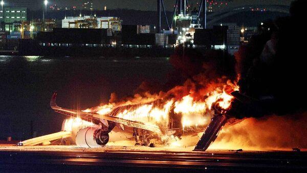 'It was a hell': Five crew members dead after planes collide at Tokyo airport